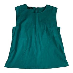 Lafayette 148 New York Career Shell Tank Top | Turquoise Teal | 6